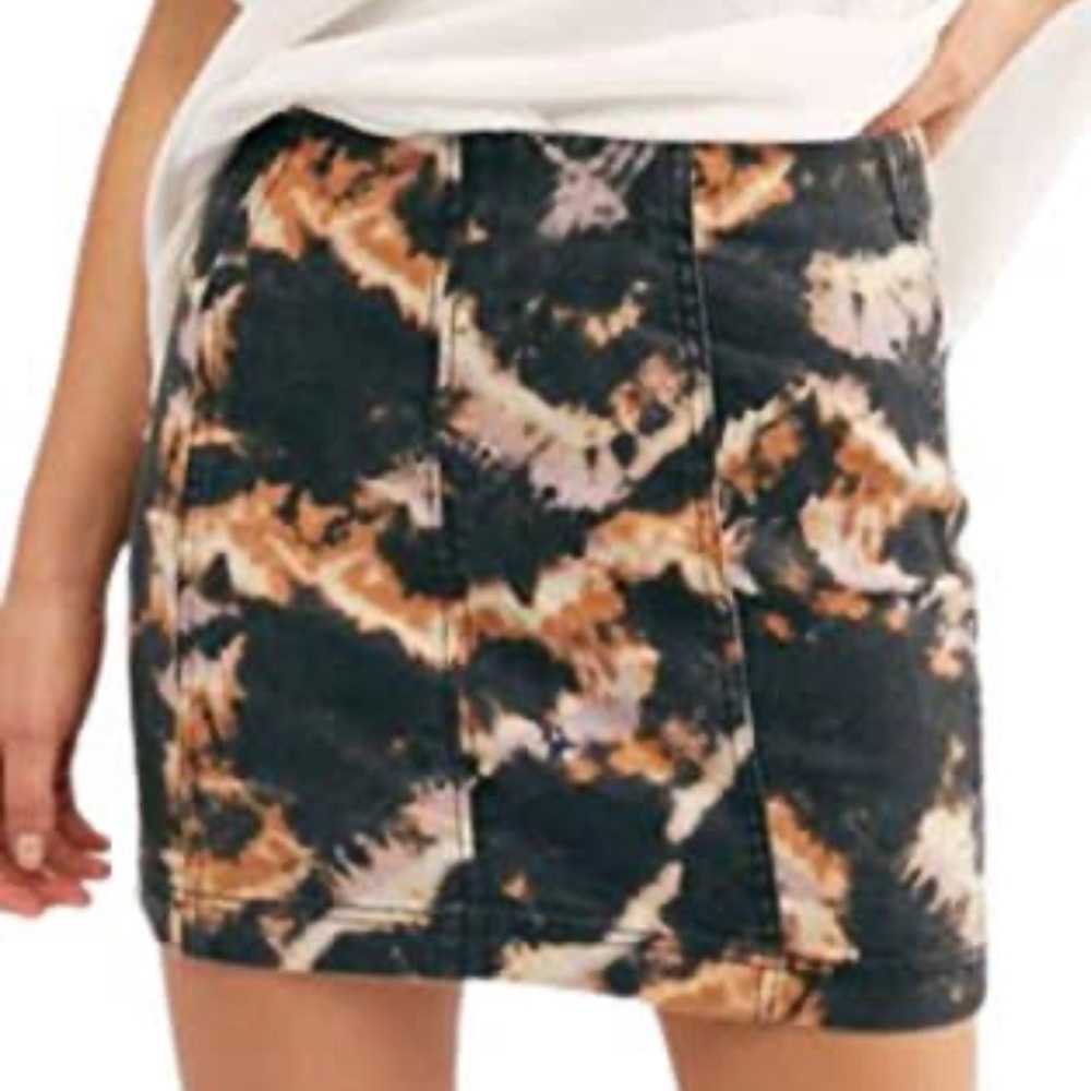 Free People Midnight Novelty Skirt